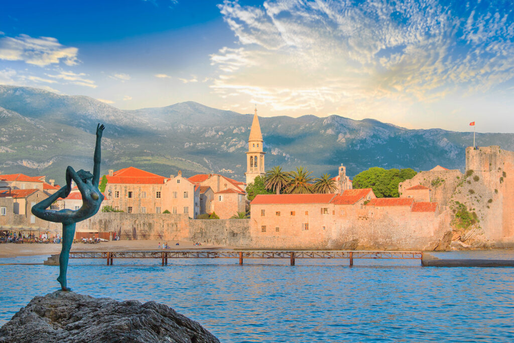 Budva et sa ballerine
