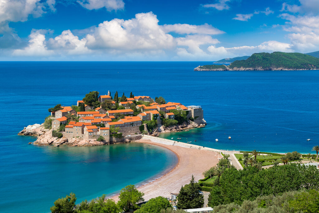 île de Sveti Stefan